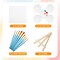 20 Pack Mini Canvas and Easel Set(20 Pack 4x4 in Mini Canvases, with 10 Brushes & 5 Paint Tray)